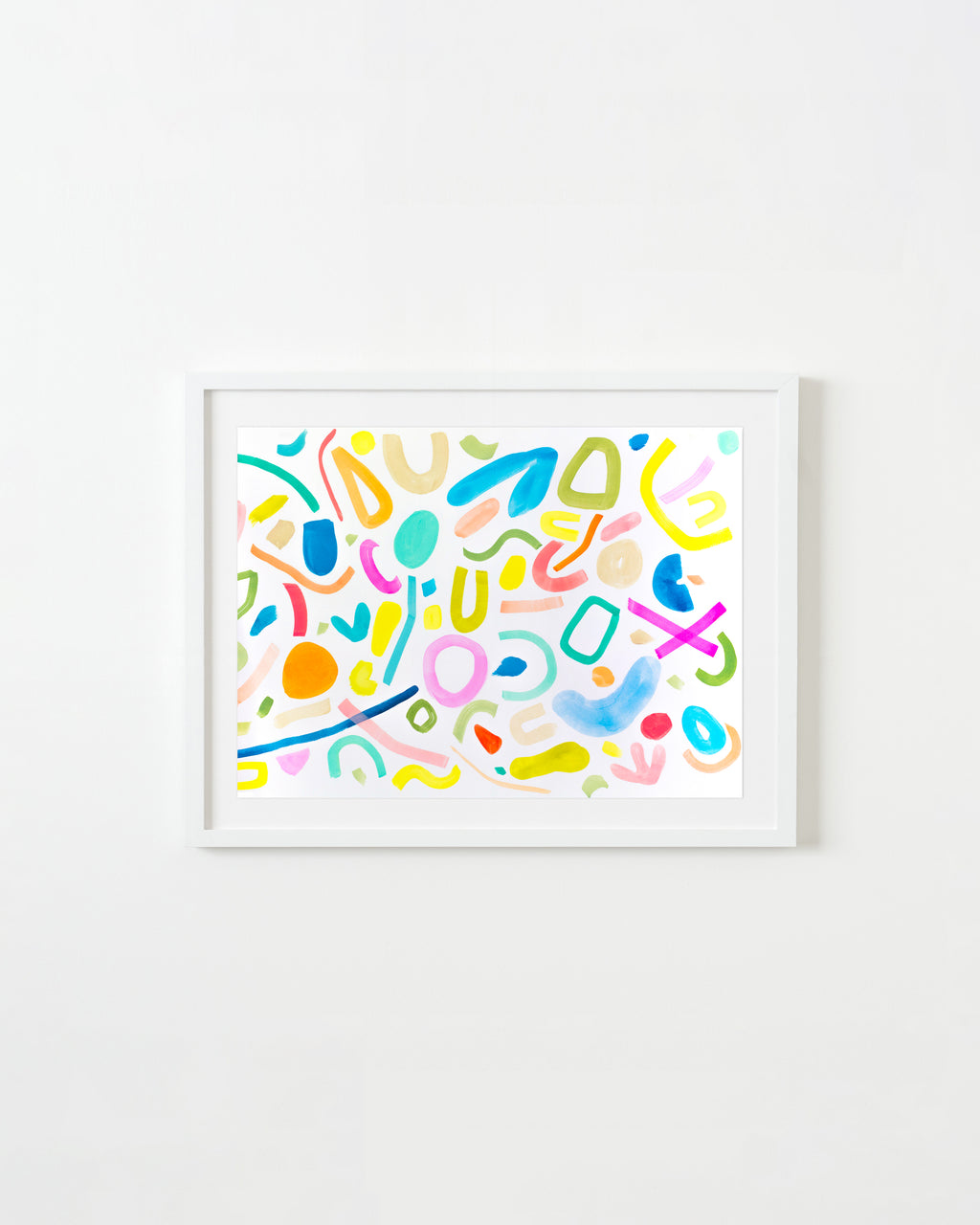 Painting by Britt Bass titled "Matisse Mural 1" - 1.