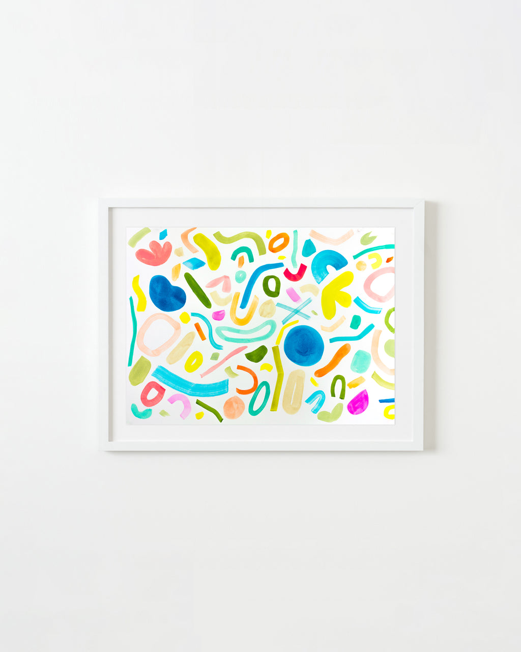 Painting by Britt Bass titled "Matisse Mural 2" - 1.