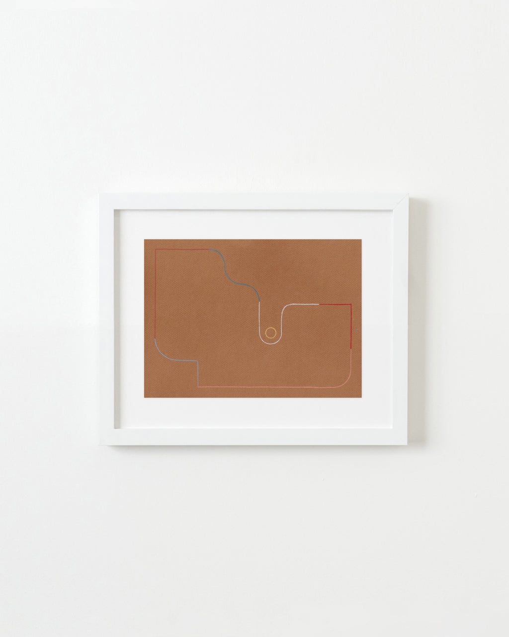 Drawing by Chloe Fields titled "Glass" - 1.