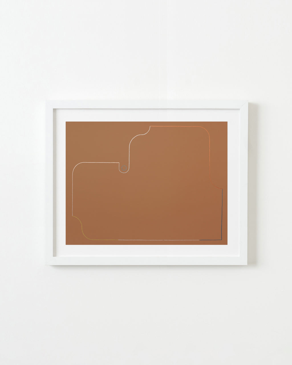 Drawing by Chloe Fields titled "Barrels" - 1.