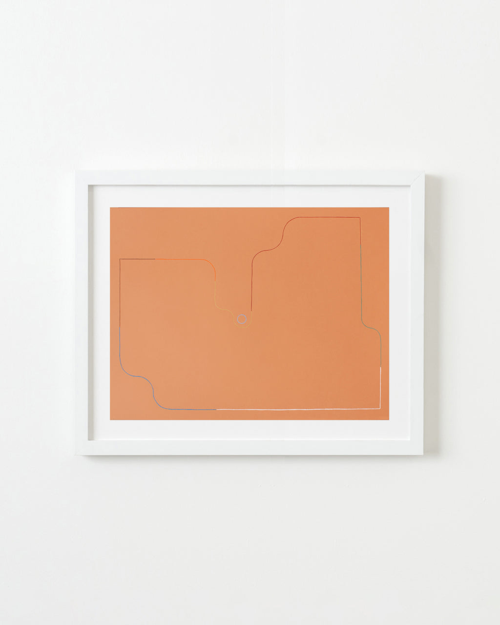 Drawing by Chloe Fields titled "Seashore No. 3" - 1.