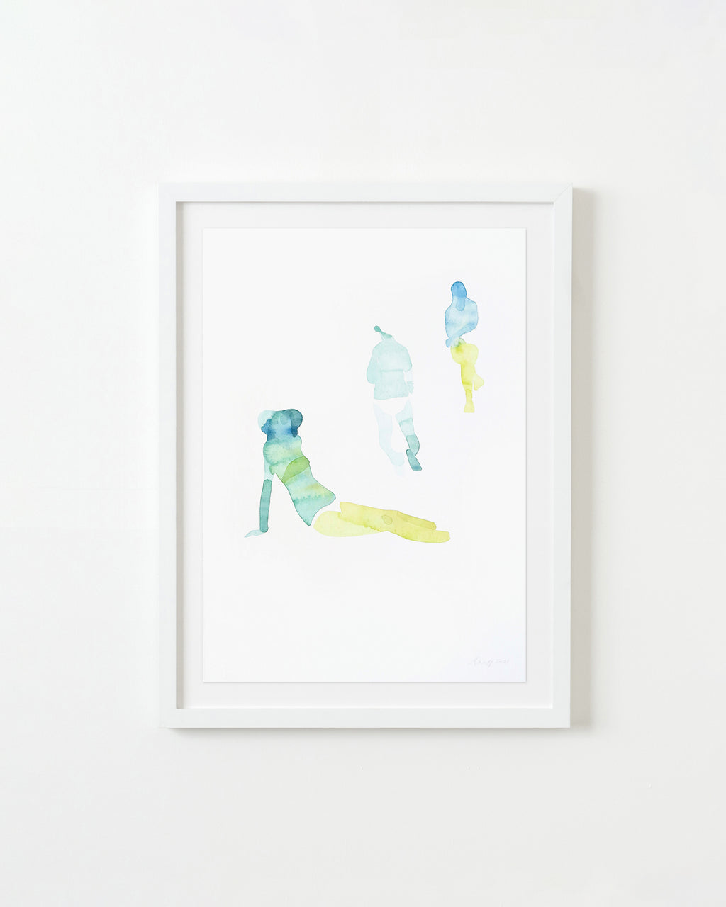 Painting by Gabrielle Raaff titled "Soaking VI" - 1.