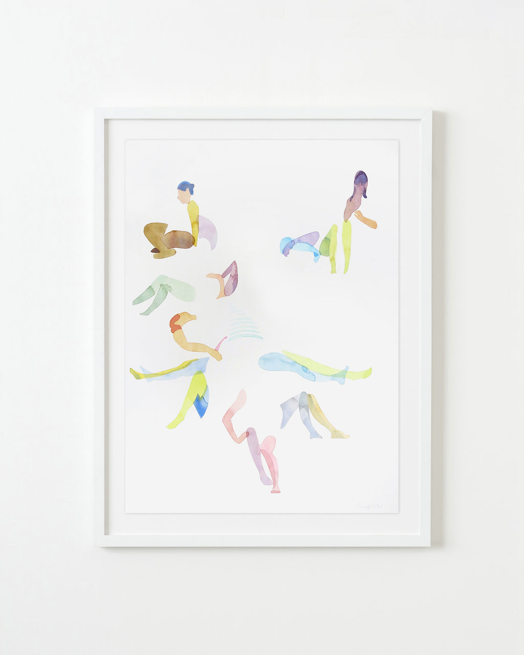Painting by Gabrielle Raaff titled "Sun Spots II" - 1.