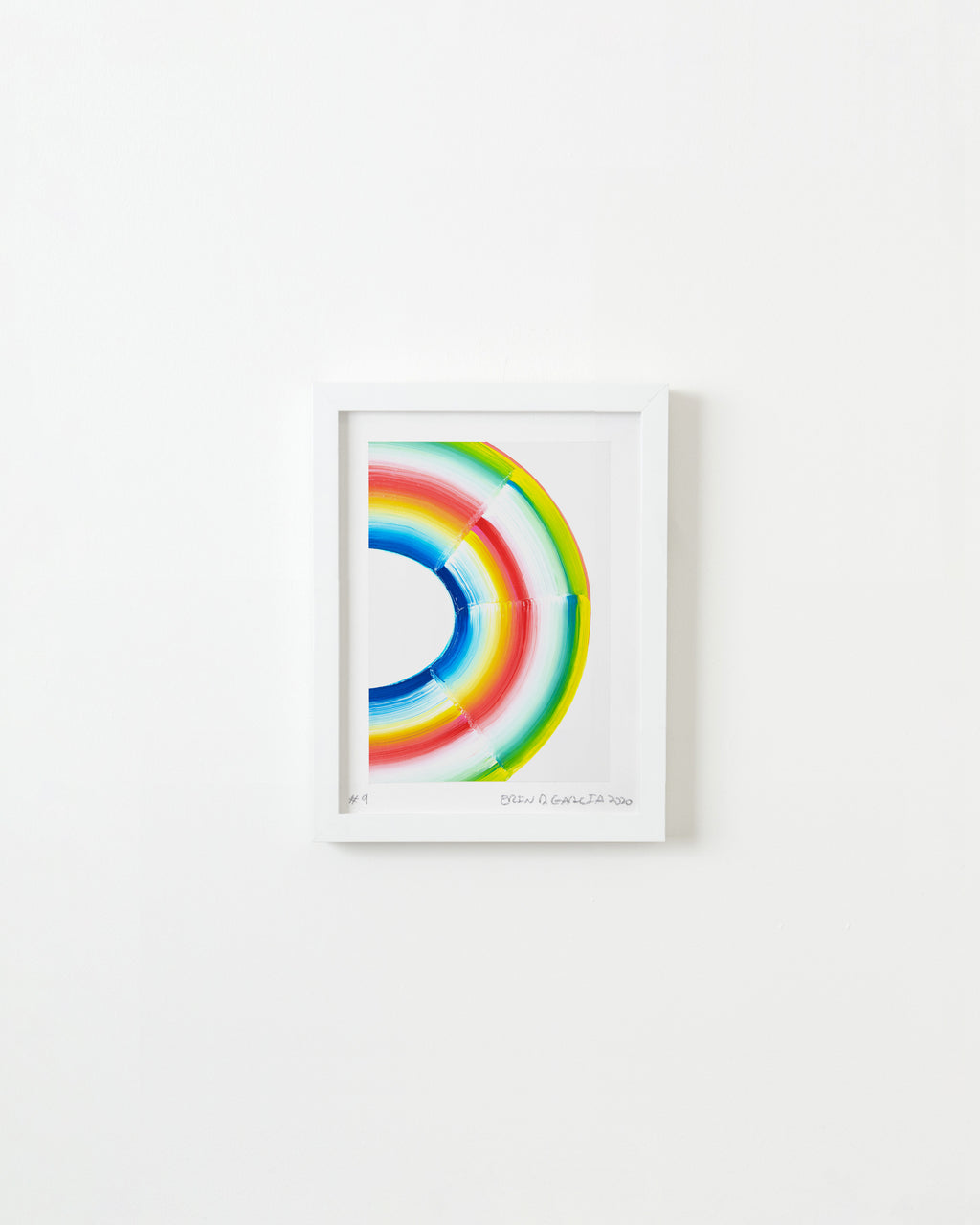 Painting by Erin D. Garcia titled "Gradient #9" - 1.