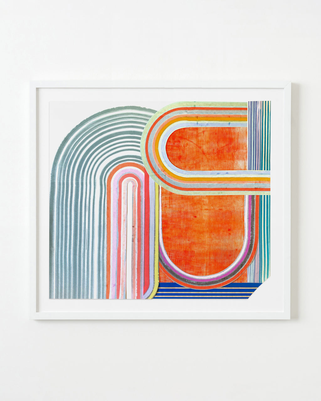 Painting by Erik Barthels titled "Circadian Meter" - 1.