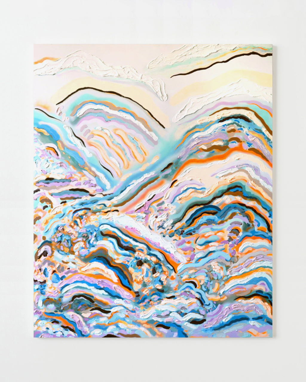 Painting by Erin Lynn Welsh titled "AWF_2" - 1.