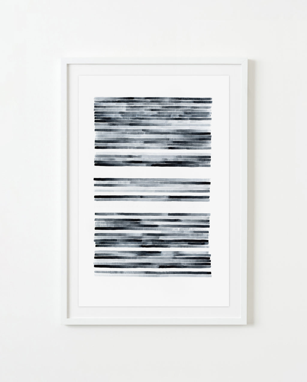Painting by Gail Tarantino titled "Redaction Revisited - Version I" - 1.