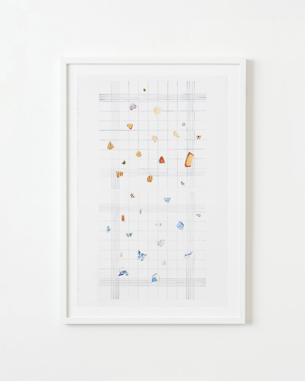 Painting by Gail Tarantino titled "Lost and Found, Found Again-Quarantine Early April" - 1.