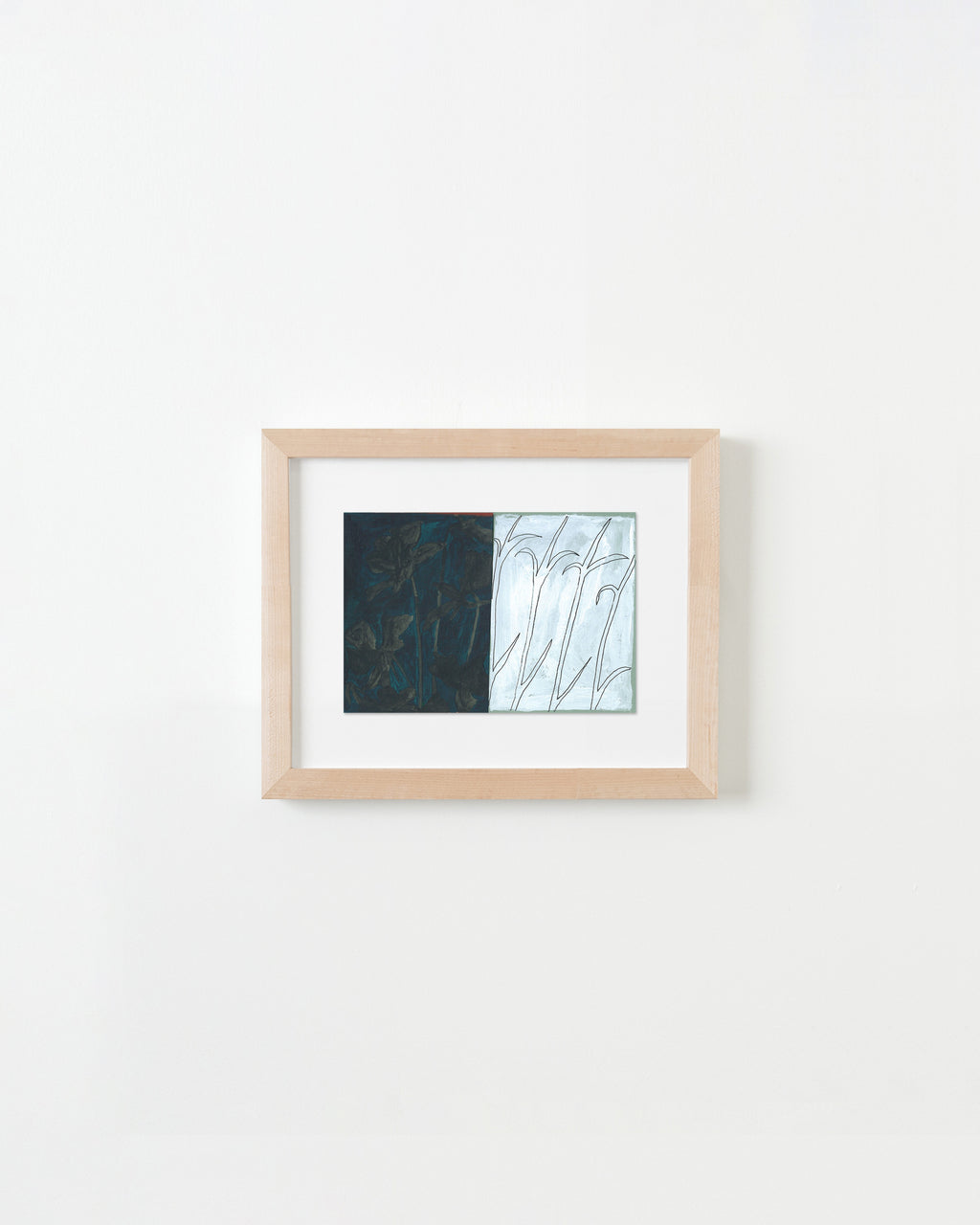 Painting by Alma Charry titled "secret (série mystère)" - 1.