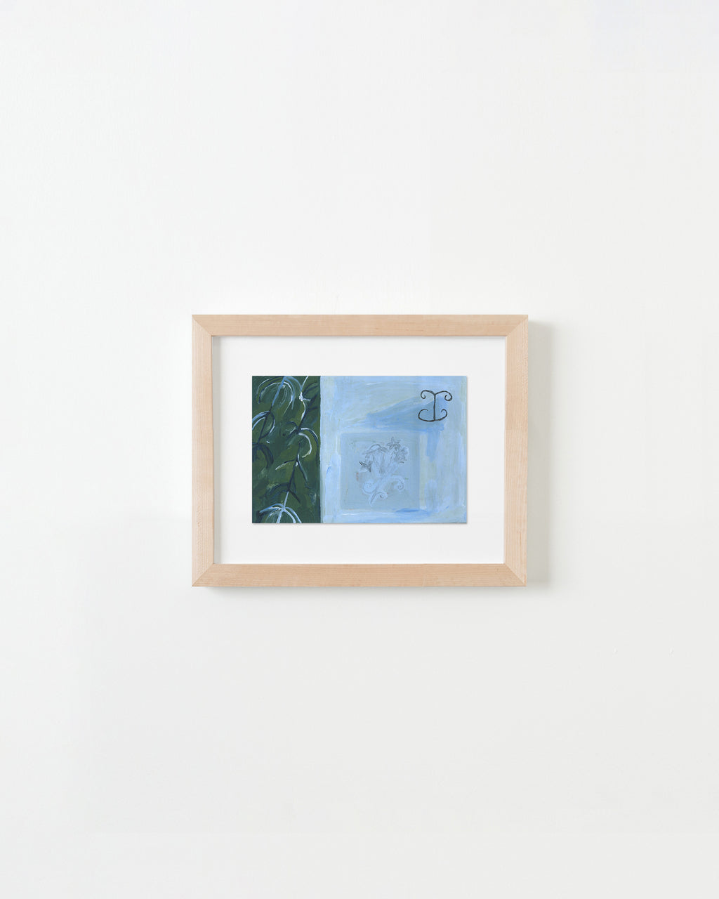 Painting by Alma Charry titled "été cévenol 3 (série mystère)" - 1.