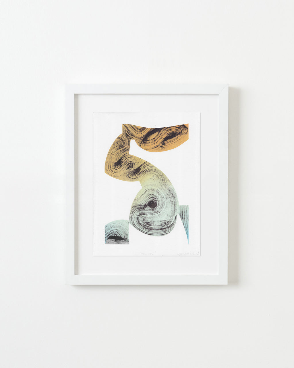 Drawing by William Luz titled "Termites" - 1.