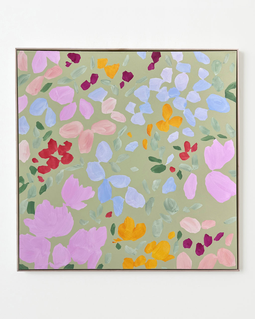 Painting by Kit Porter titled "infloral" - 1.