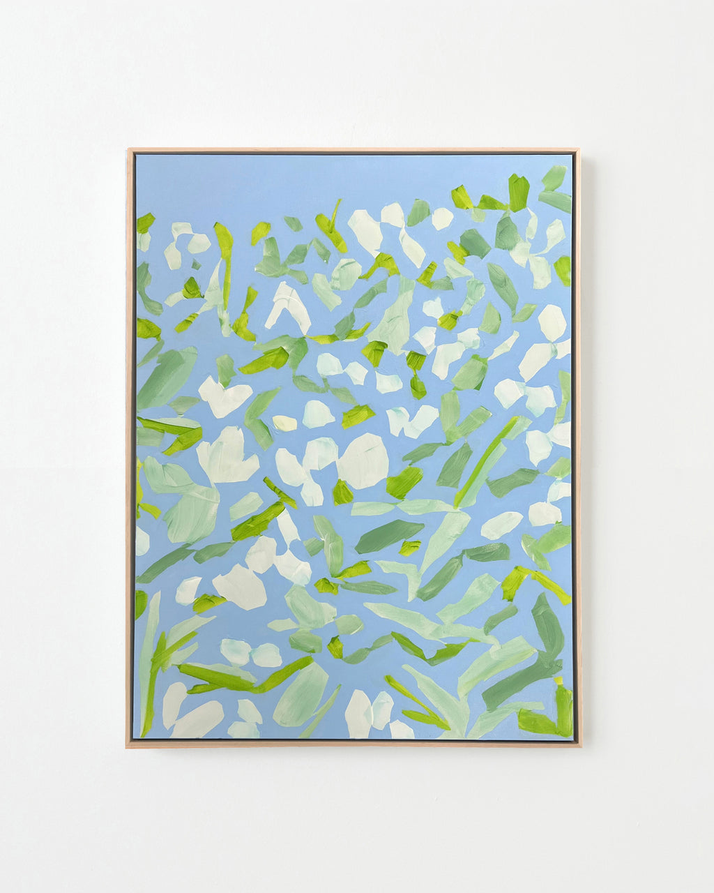 Painting by Kit Porter titled "find the passage back, ii" - 1.