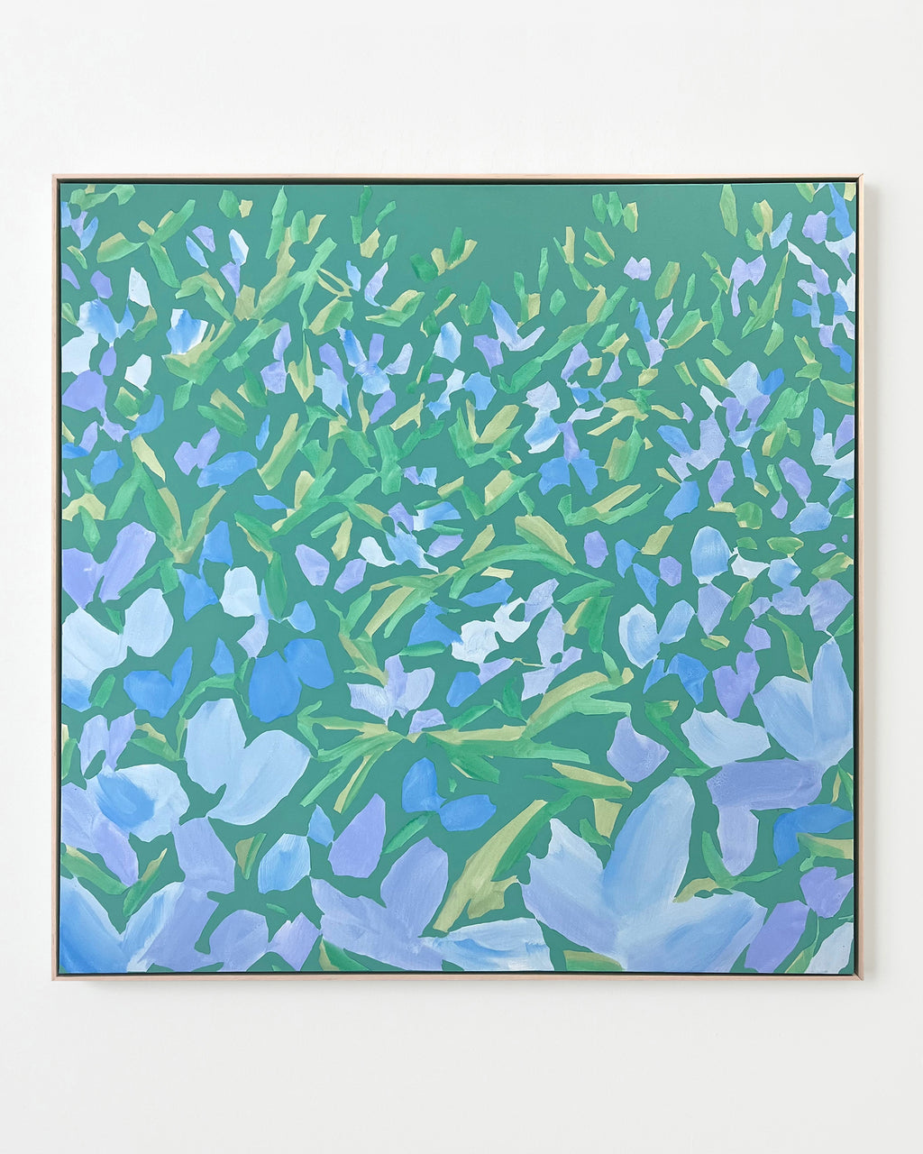 Painting by Kit Porter titled "letting the days go by" - 1.