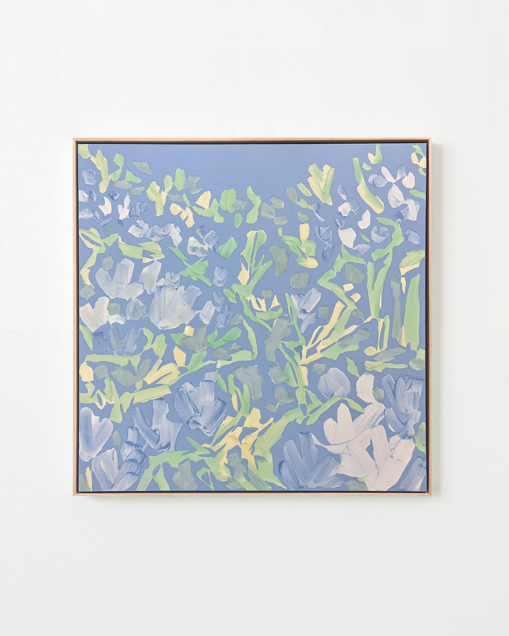 Painting by Kit Porter titled "into the silent" - 1.