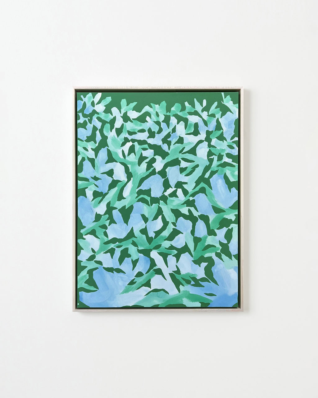 Painting by Kit Porter titled "at the edge 1" - 1.