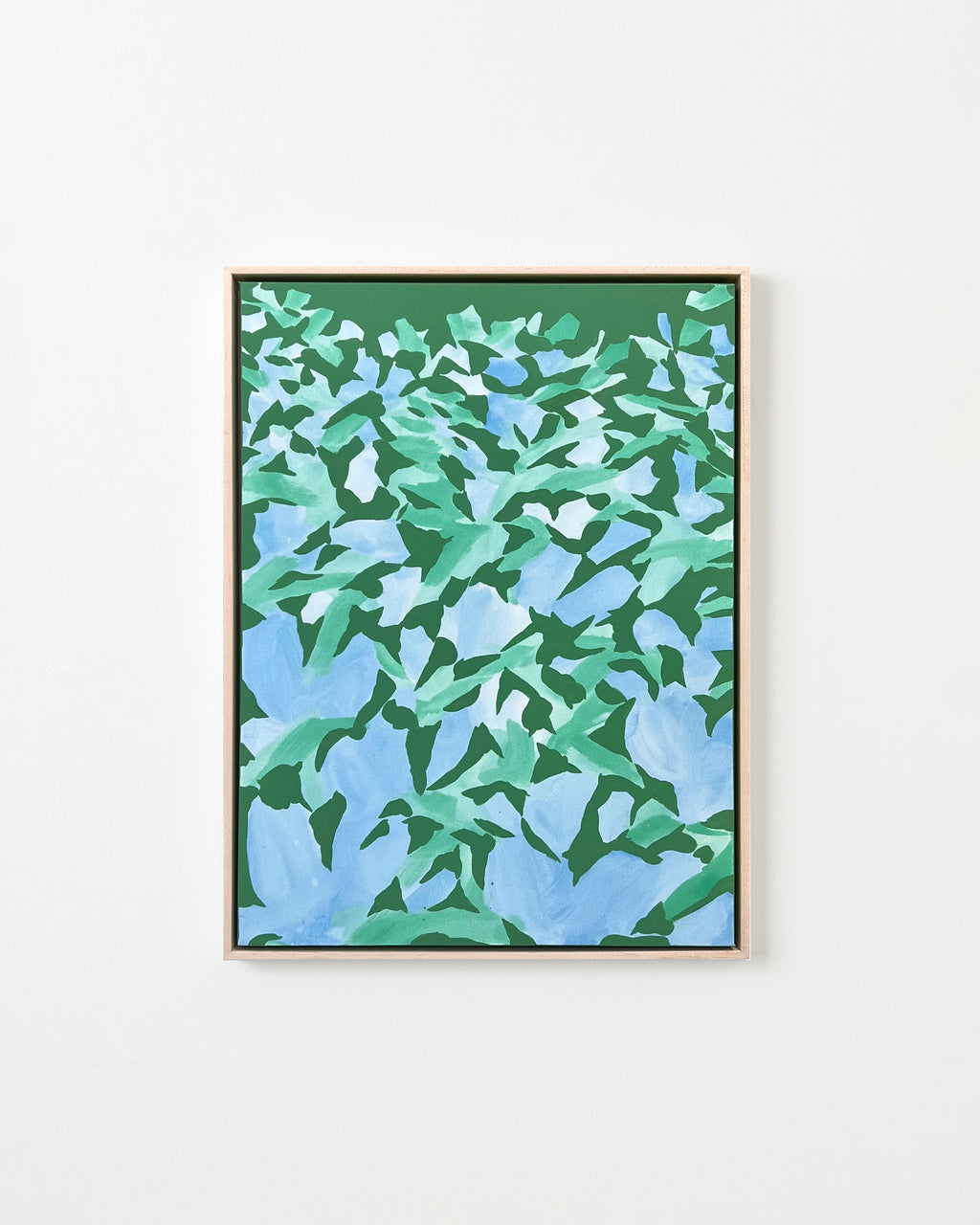 Painting by Kit Porter titled "at the edge 2" - 1.