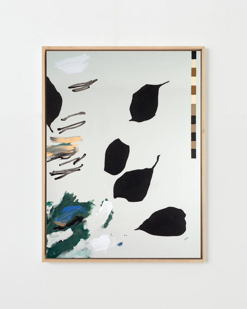 Painting by Karina Bania titled "Windswept II" - 1.