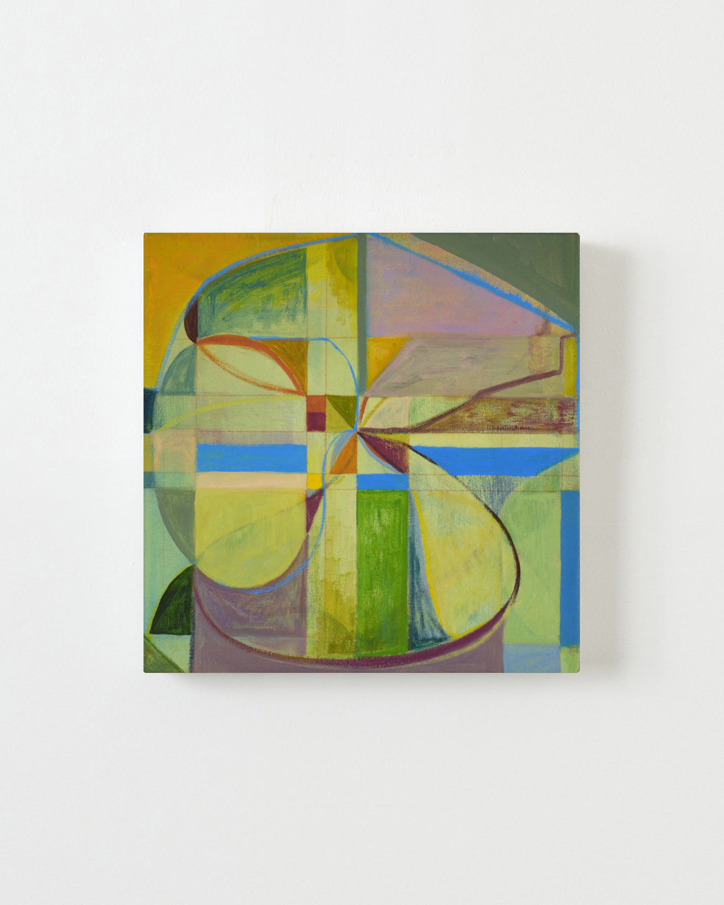 Painting by Jackie Meier titled "Garage Vestibule" - 1.