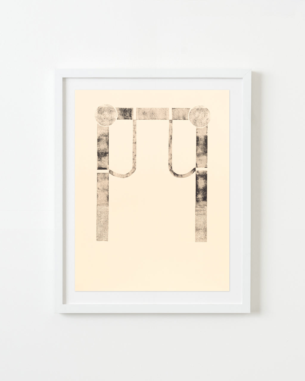 Print by Natalie Beall titled "Index of Function (Traces)" - 1.