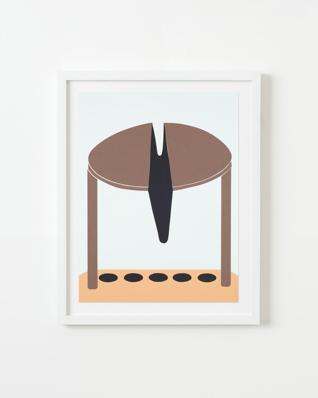 Mixed Media by Natalie Beall titled "Untitled (Index of Form)" - 1.