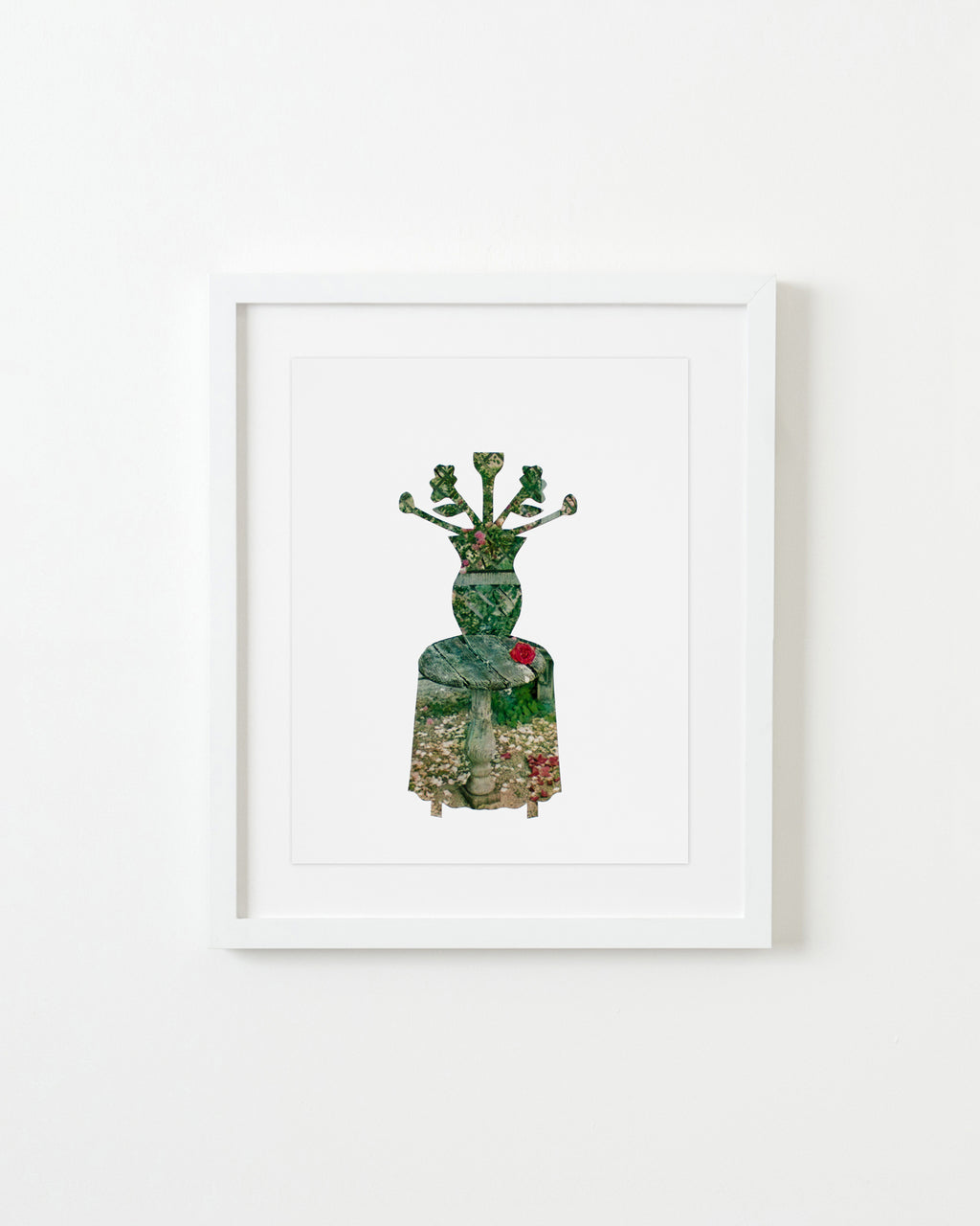 Mixed Media by Jessica Sinks titled "Indoor/Outdoor" - 1.