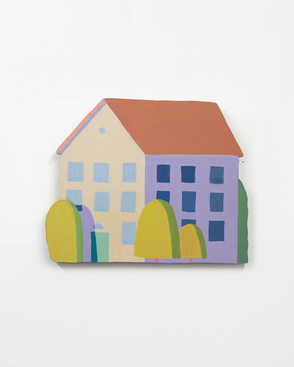 Painting by Jackson Joyce titled "Ellerbe House" - 1.