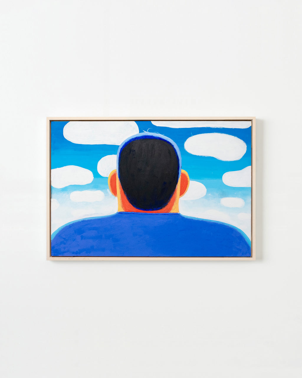 Painting by Jackson Joyce titled "Head in the Clouds" - 1.
