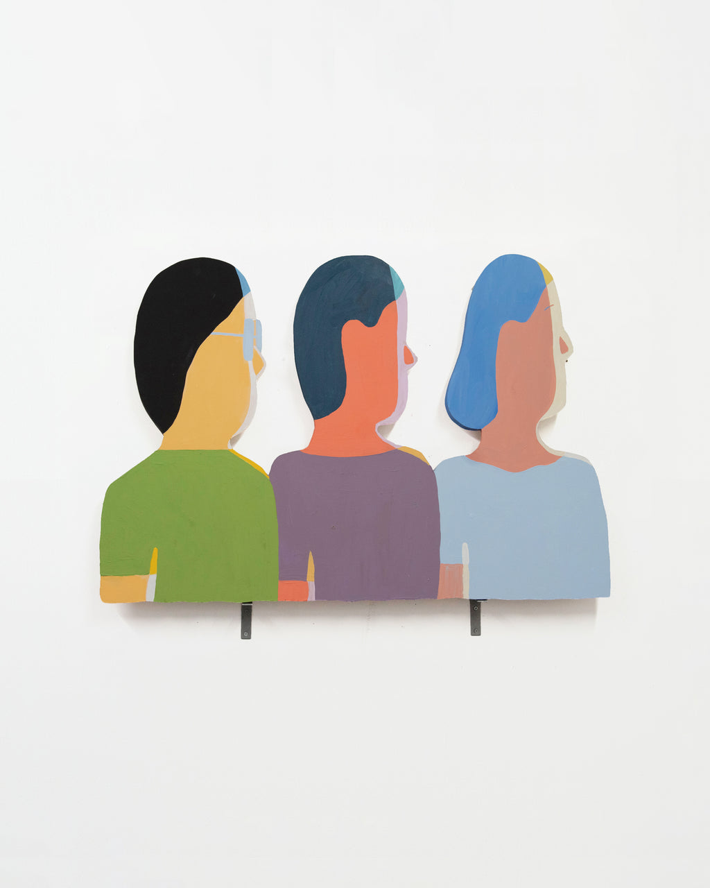 Painting by Jackson Joyce titled "The Residents" - 1.