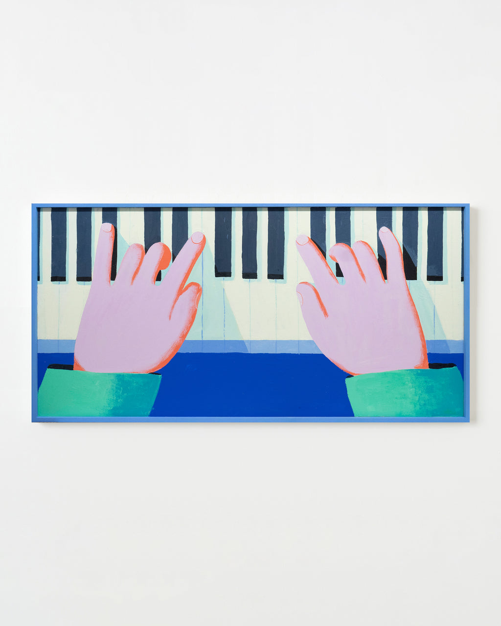 Painting by Jackson Joyce titled "Symmetrical Chorus" - 1.