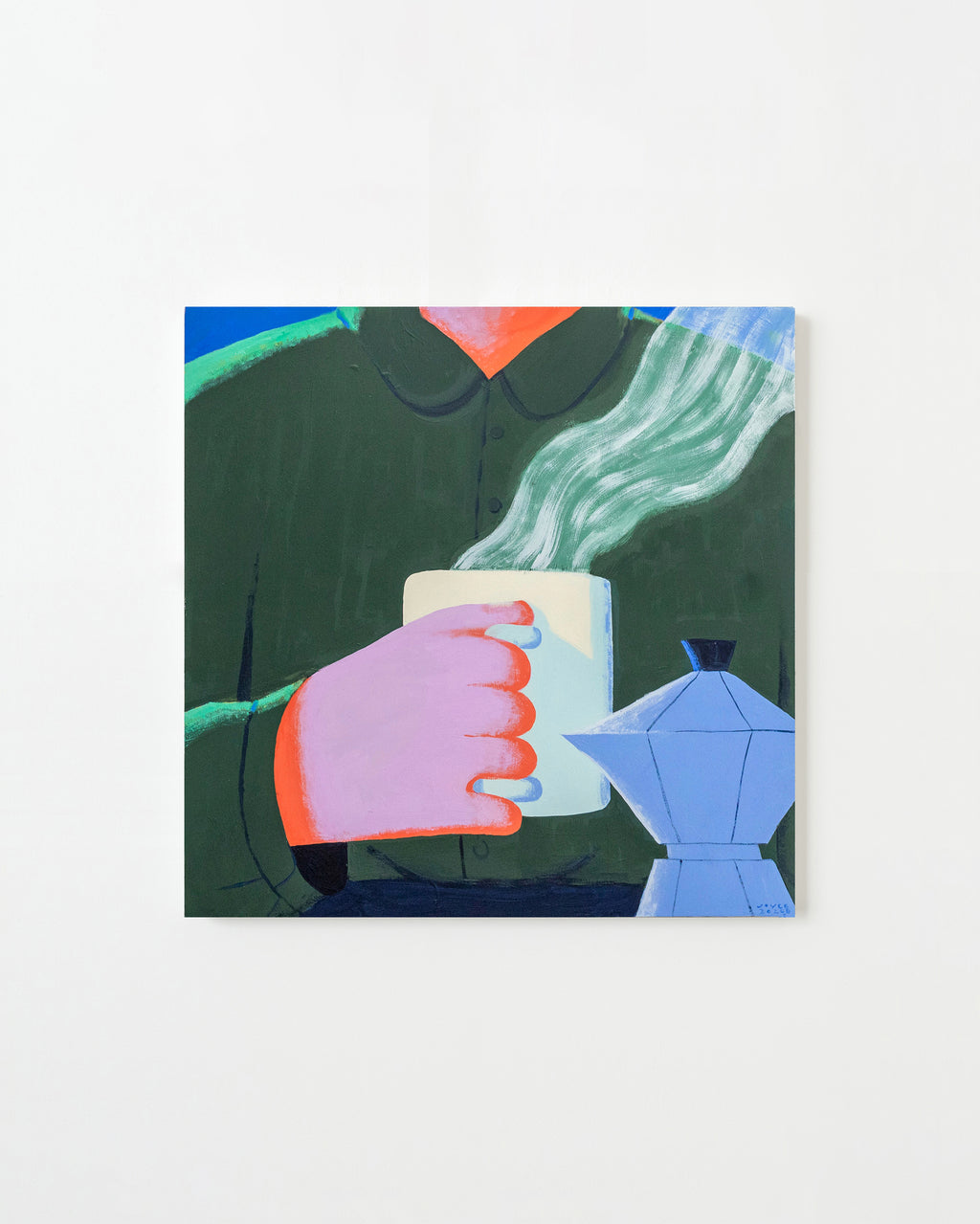 Painting by Jackson Joyce titled "Ritual" - 1.