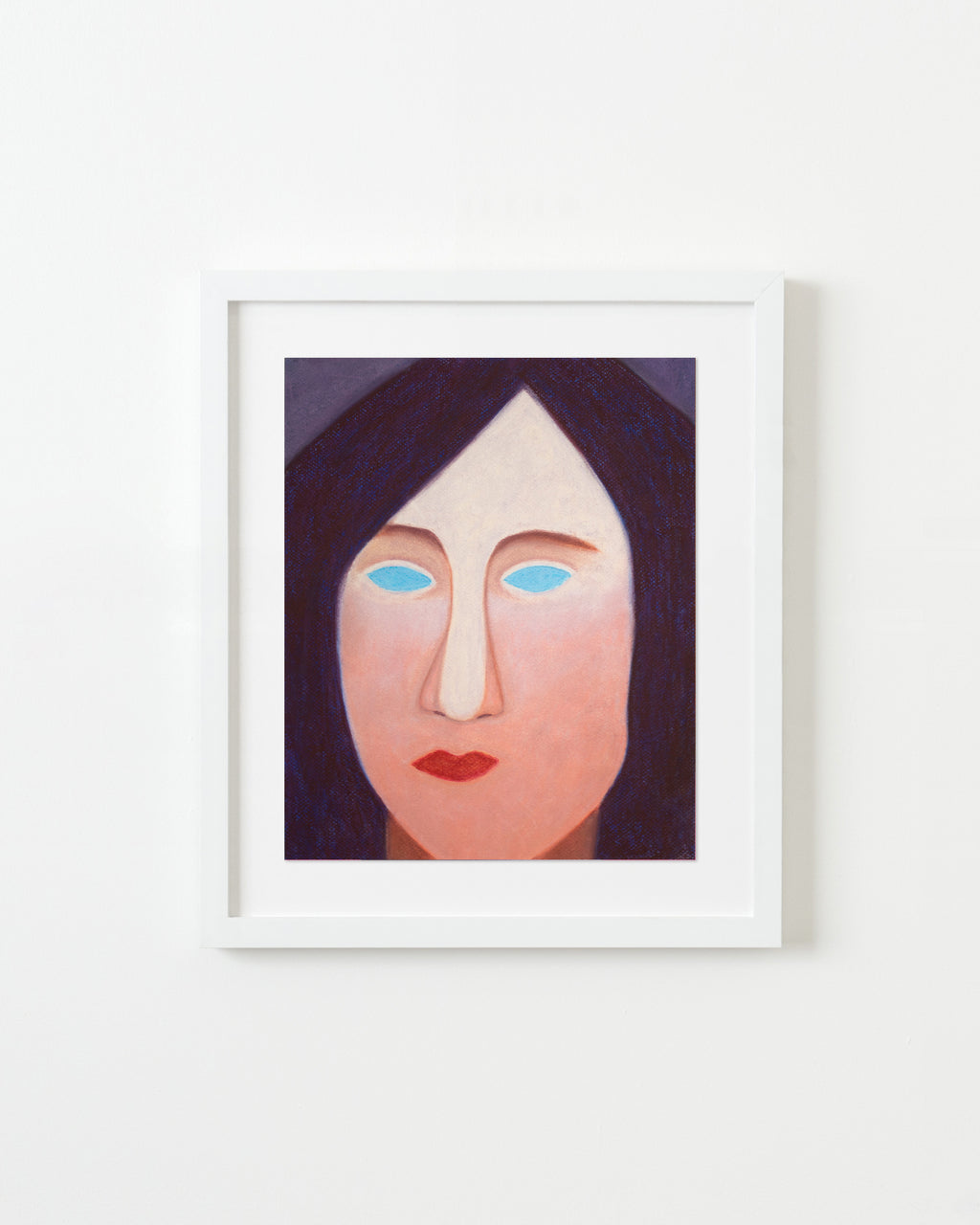 Drawing by Rachel Levit Ruiz titled "Ojiazul" - 1.