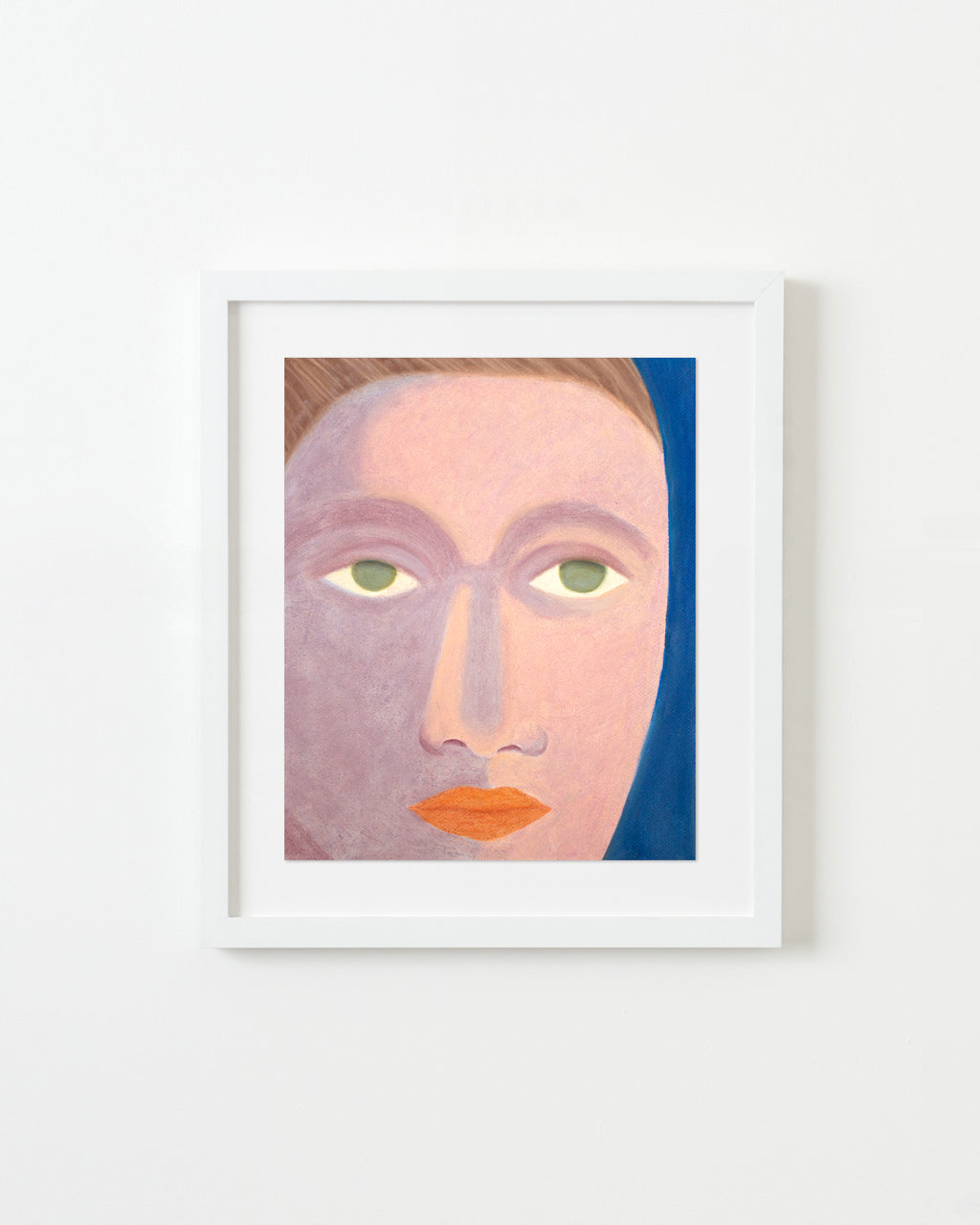 Drawing by Rachel Levit Ruiz titled "Ojos Verdes" - 1.
