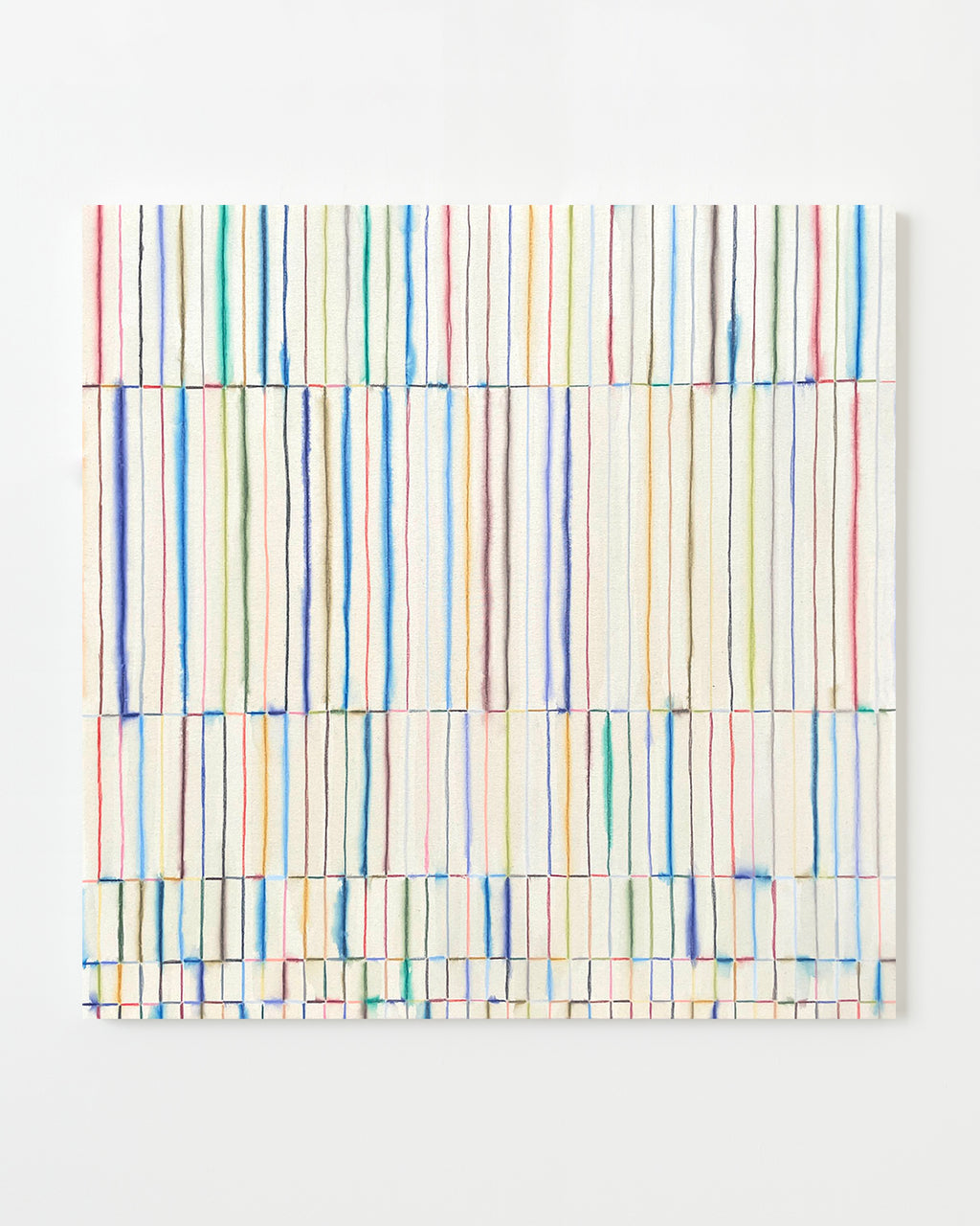 Painting by Devon Reina titled "Shimmer and Shift" - 1.