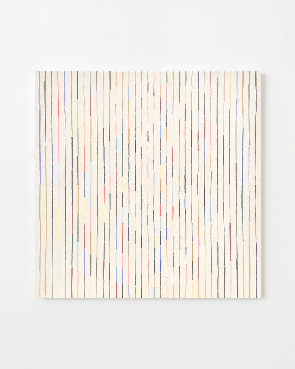 Painting by Devon Reina titled "A Circle Squared" - 1.