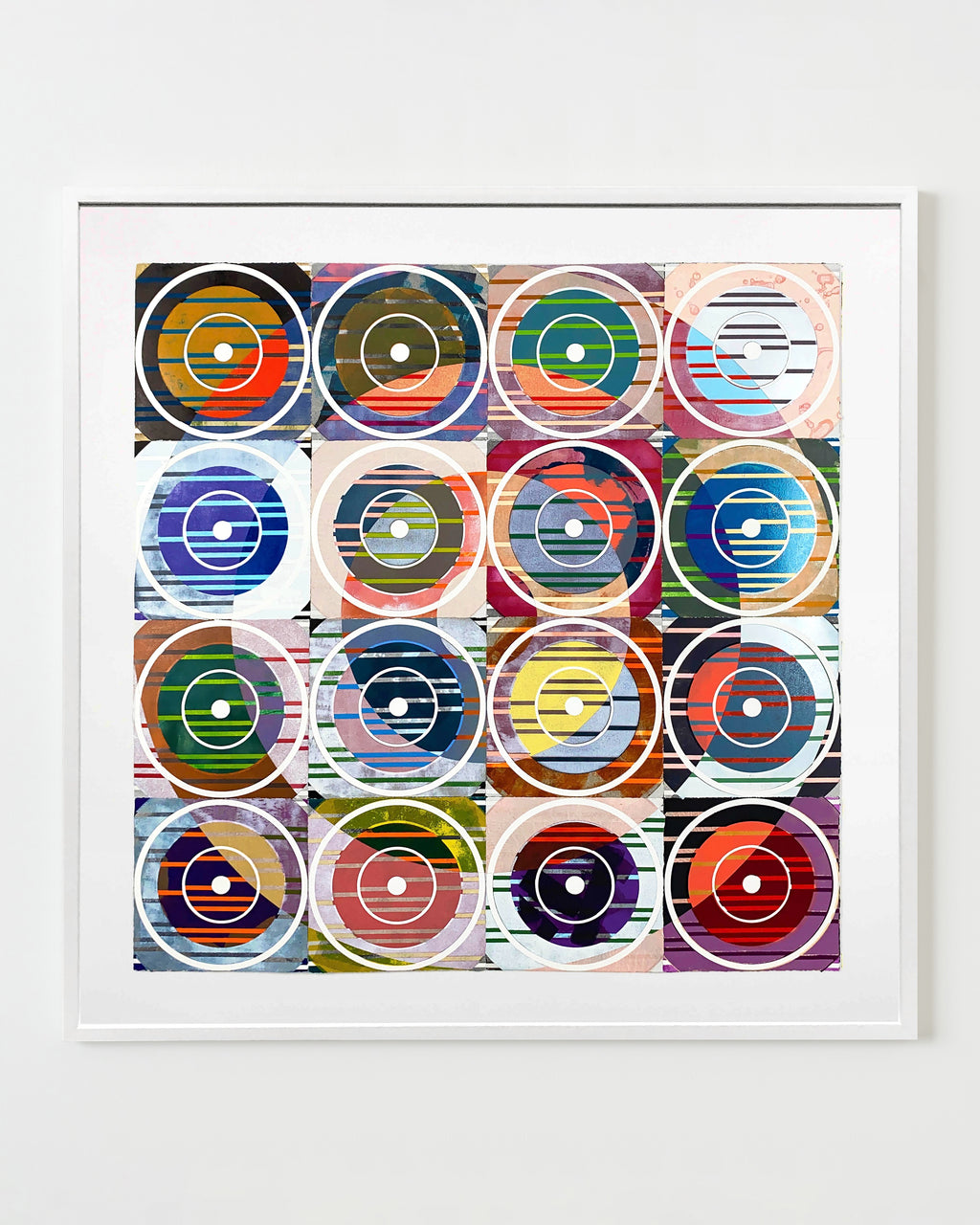 Print by Matt Neuman titled "Untitled Target Collage" - 1.