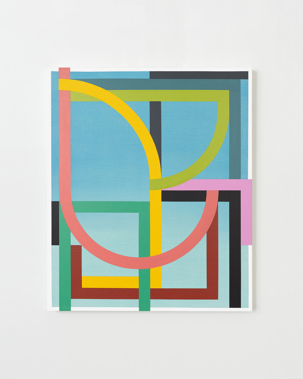 Painting by Christian Nguyen titled "Dance Partner" - 1.