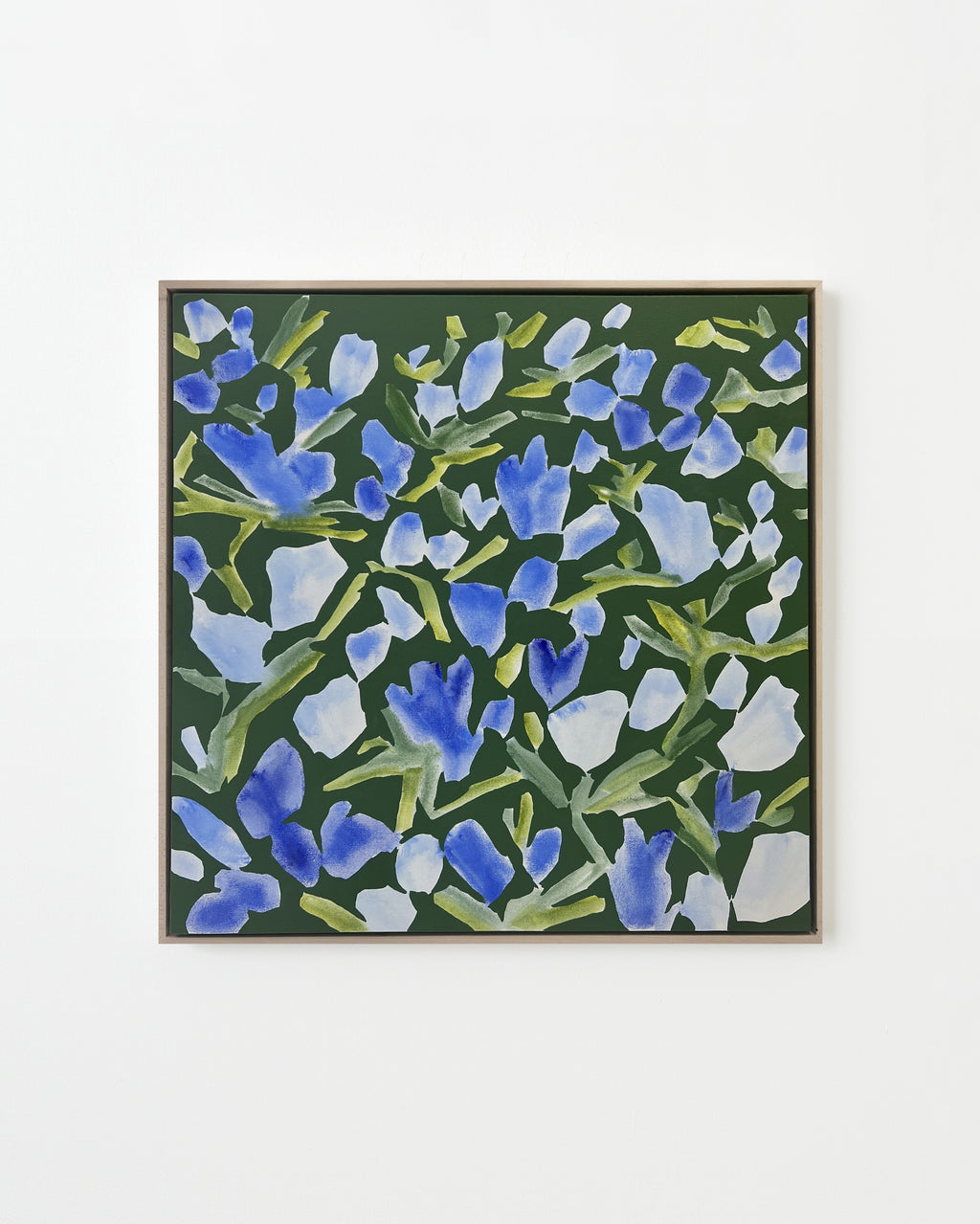 Painting by Kit Porter titled "from the mountainside" - 1.