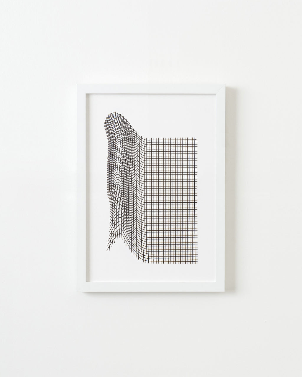 Print by Inka Bell titled "NET 5 (black)" - 1.