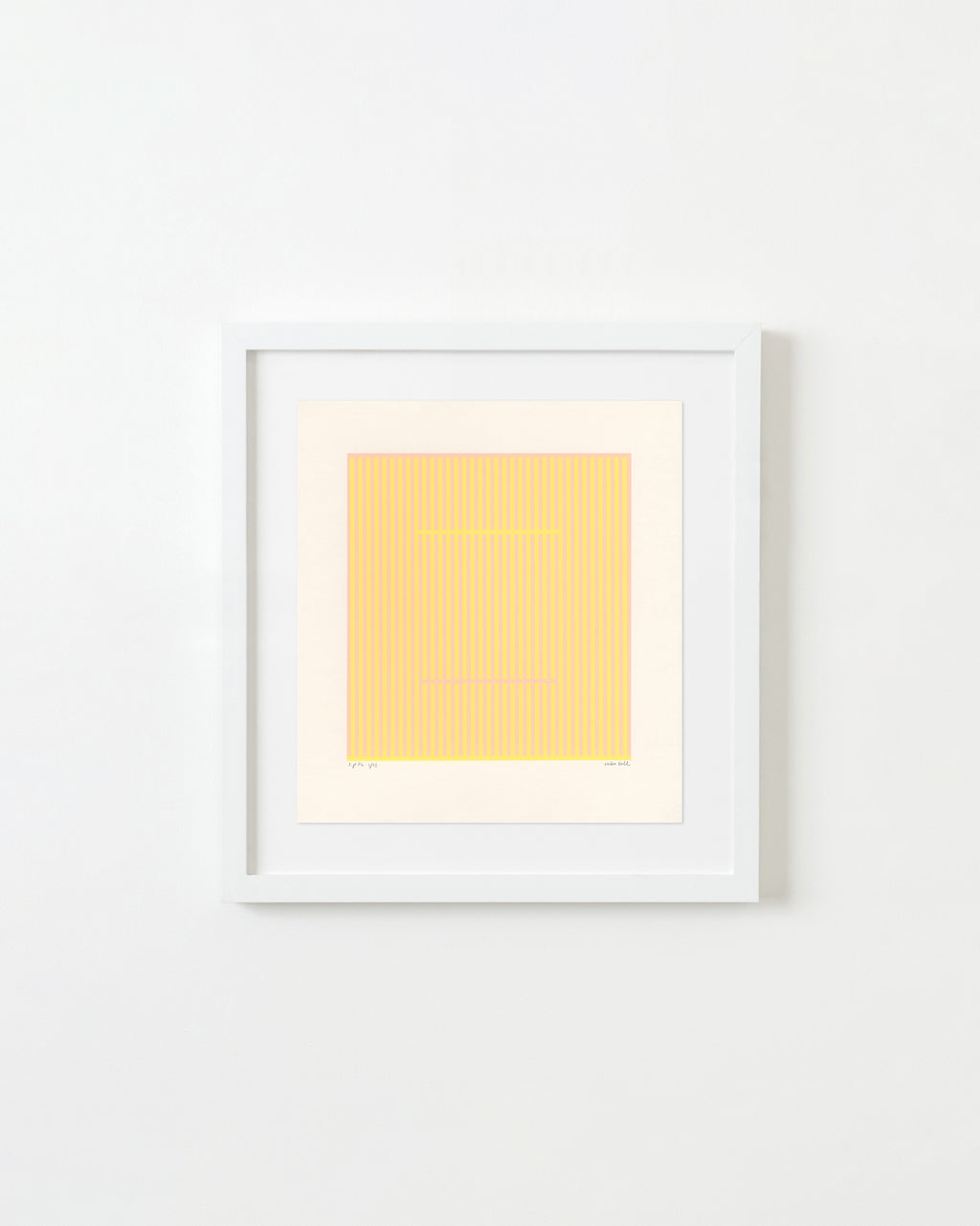 Print by Inka Bell titled "Untitled AM" - 1.