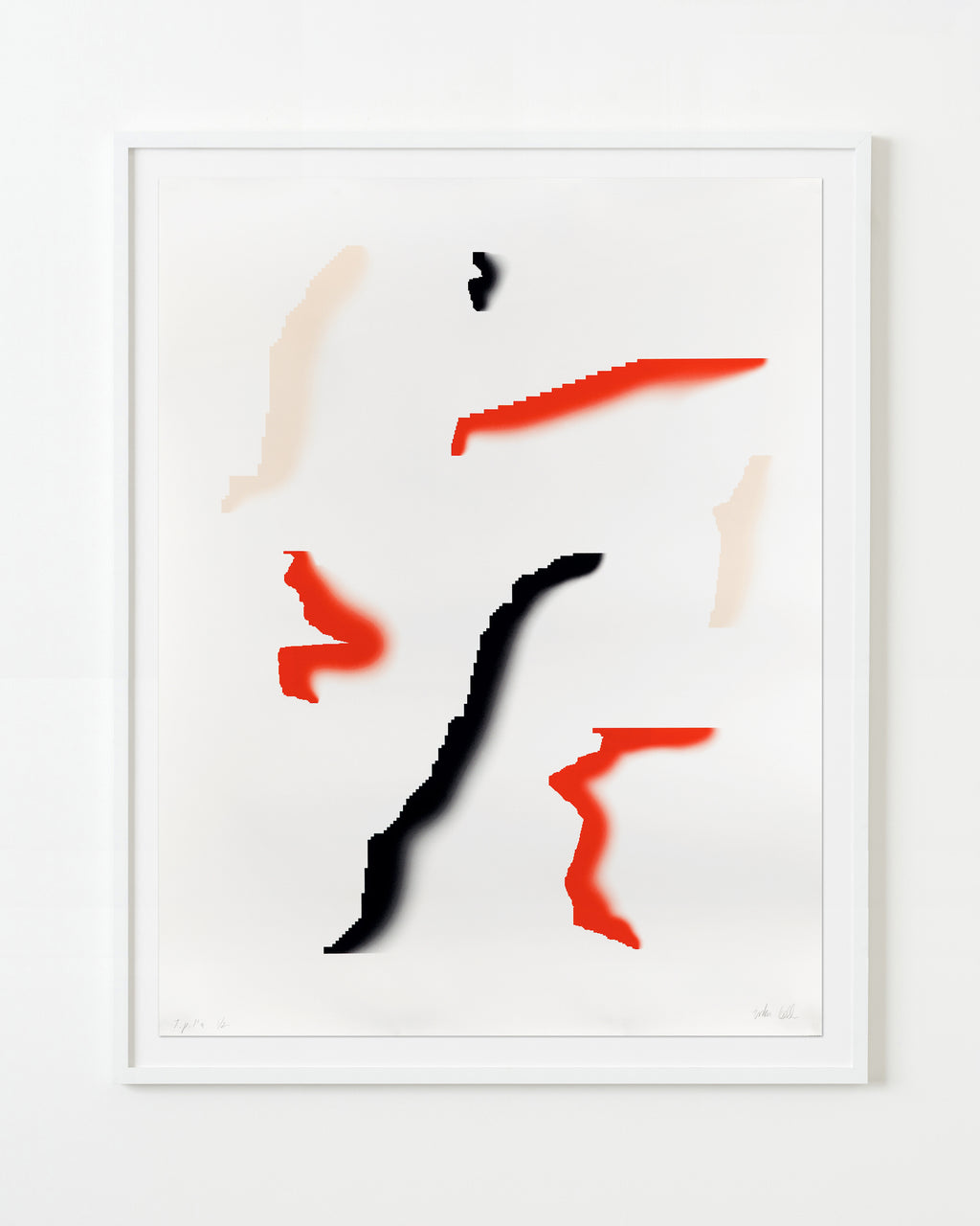 Print by Inka Bell titled "Variable VIII" - 1.