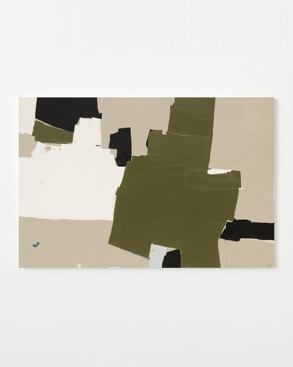 Painting by Holly Addi titled "Miou" - 1.