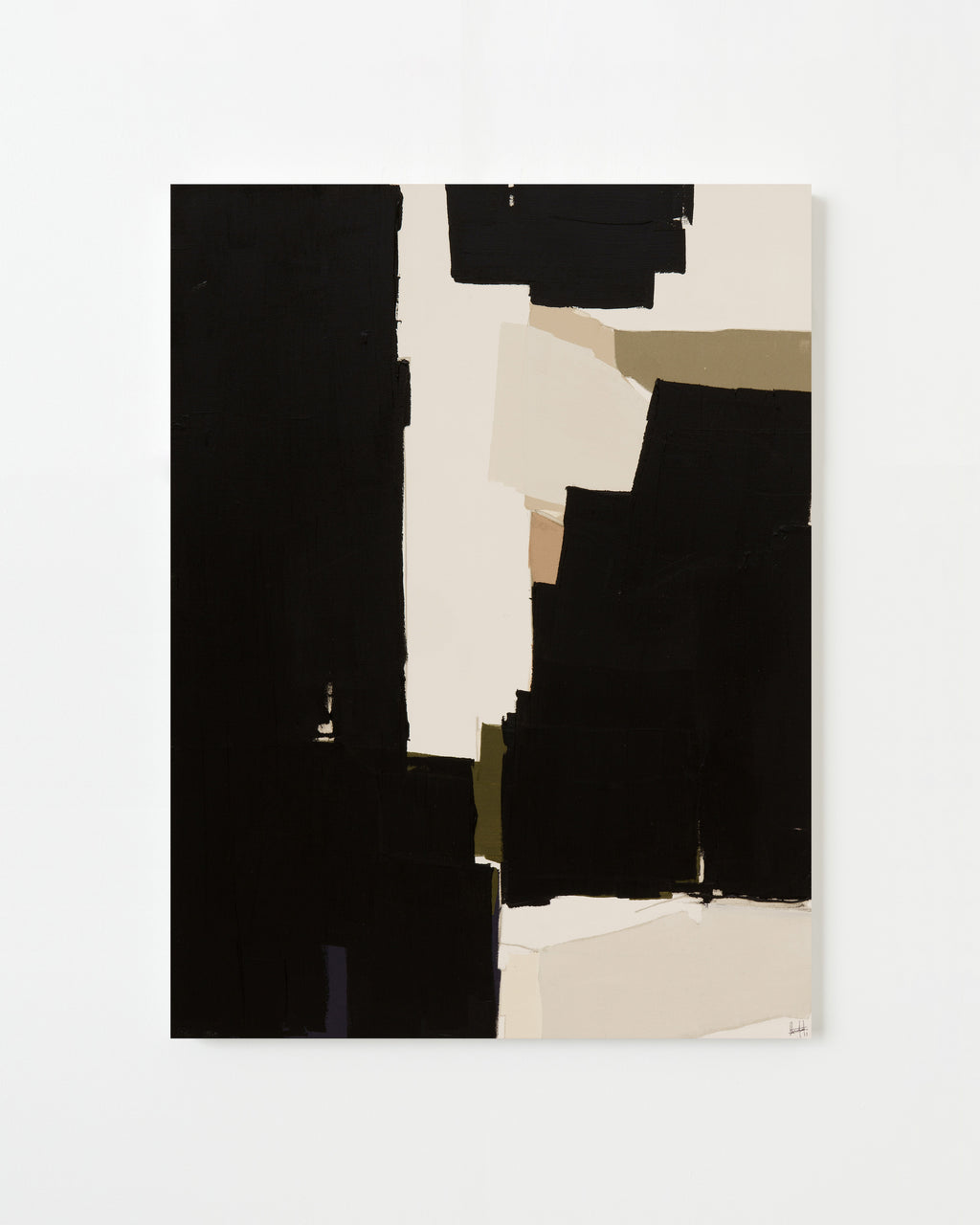 Painting by Holly Addi titled "Neva Study I" - 1.