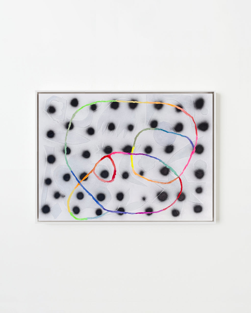 Painting by Ashely Peifer titled "it’s all connected" - 1.