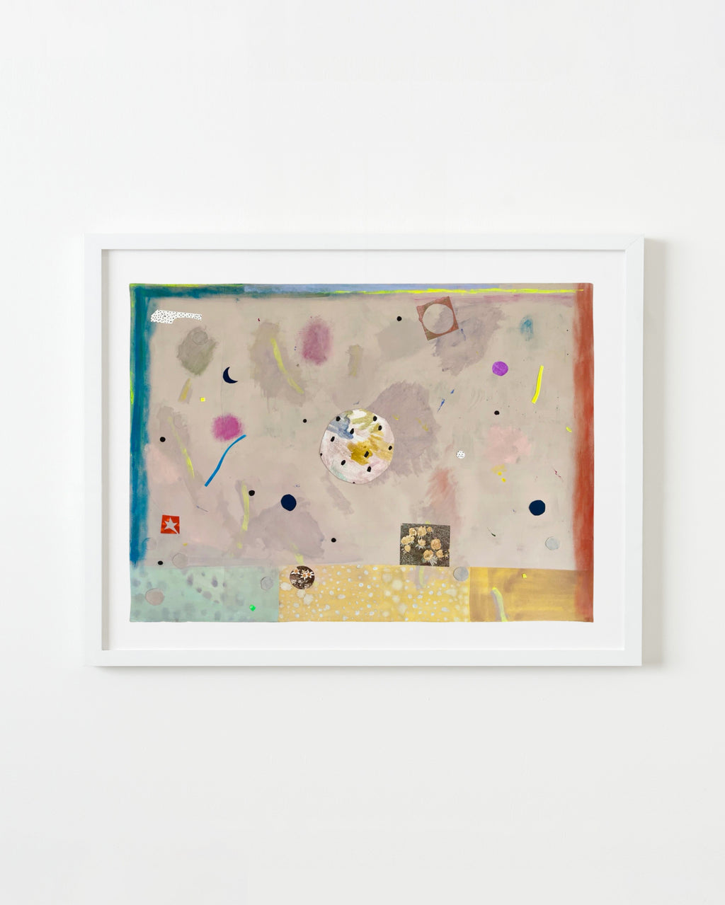 Painting by Ashely Peifer titled "plans for the garden" - 1.