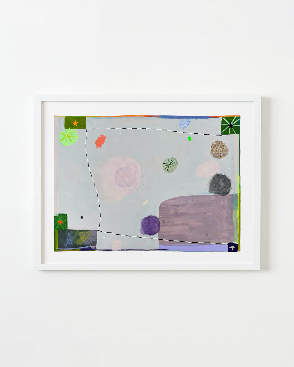 Painting by Ashely Peifer titled "freak flags" - 1.