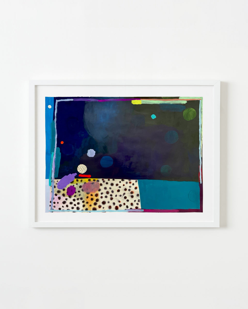 Painting by Ashely Peifer titled "sunken thrill" - 1.