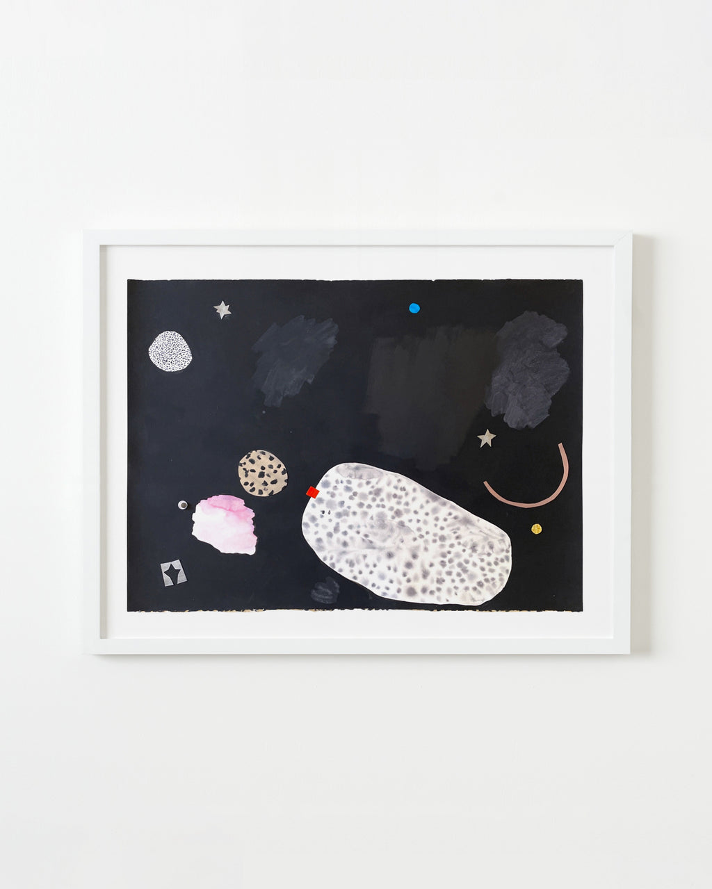 Painting by Ashely Peifer titled "night olive" - 1.