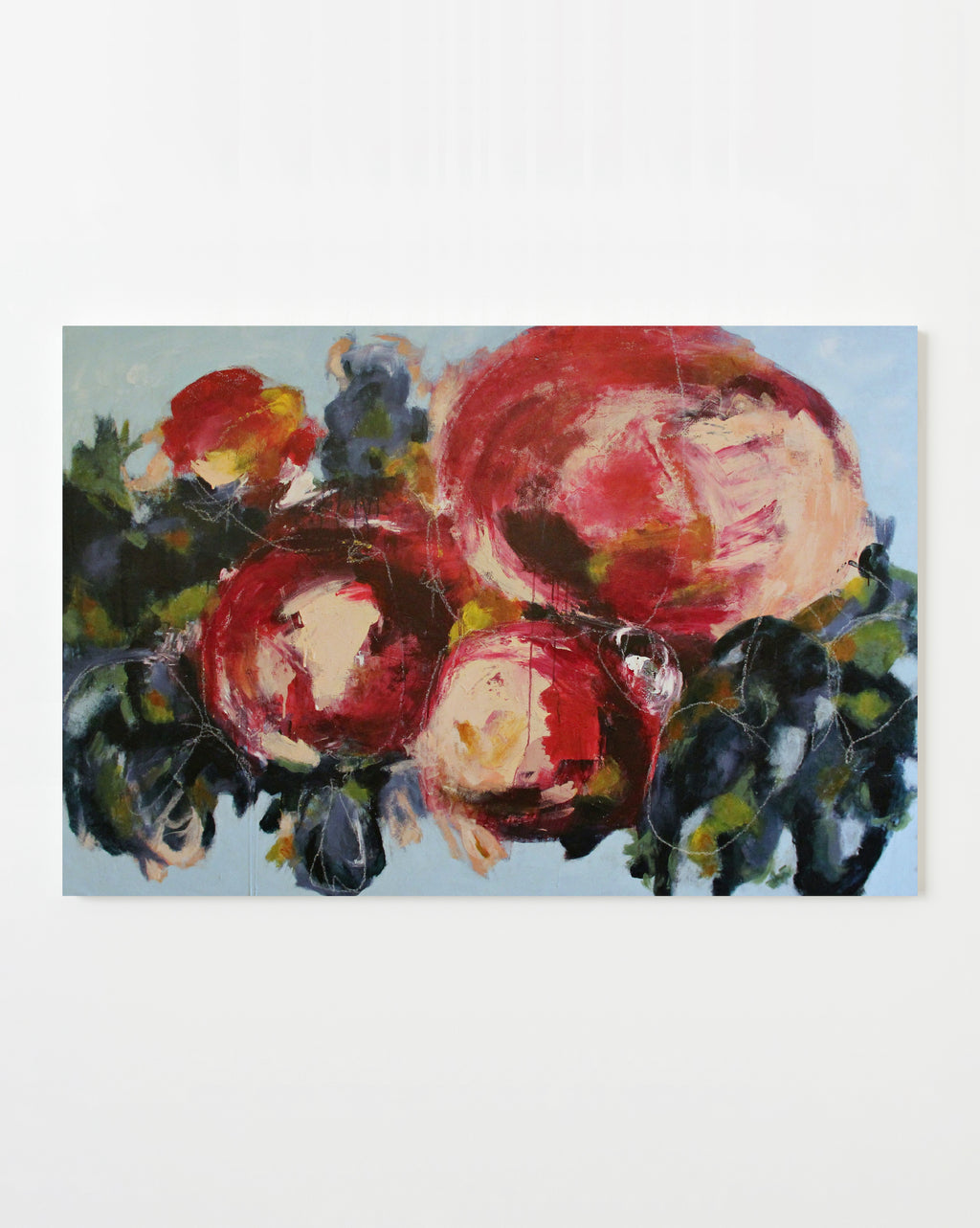 Painting by Elisa Gomez titled "Wanderer X" - 1.