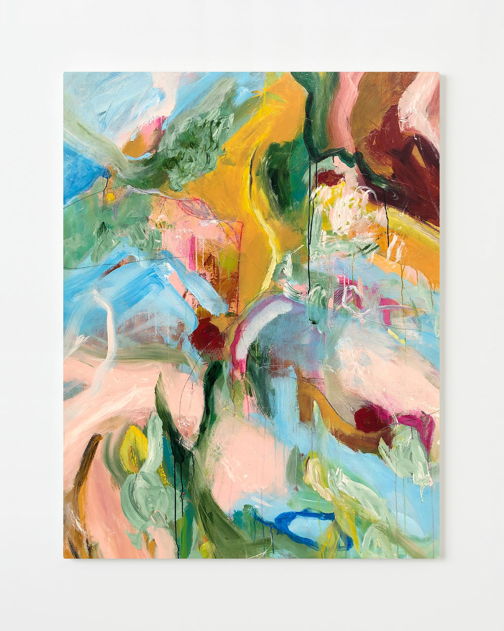 Painting by Elisa Gomez titled "Serenade VI" - 1.